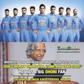 Celebrities about MS Dhoni