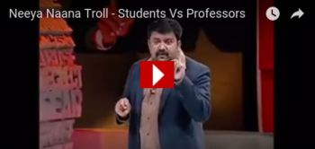 Neeya Naana Students vs Professors Troll Video