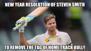 Steve smith new year resolution memes
