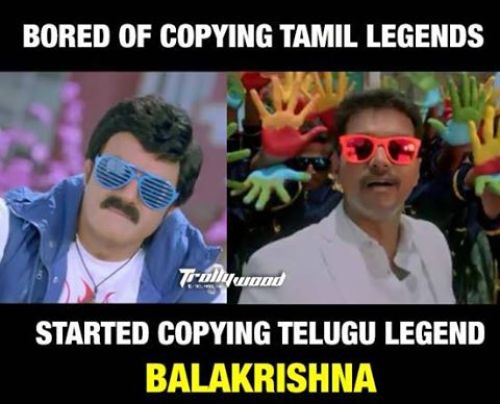 Vijay copied Balakrishna memes and trolls