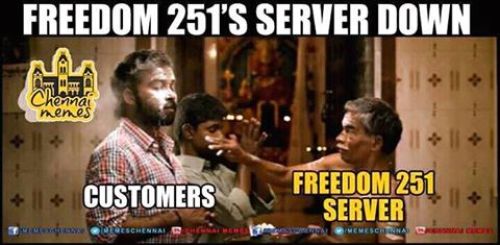 Freedom251 tamil memes