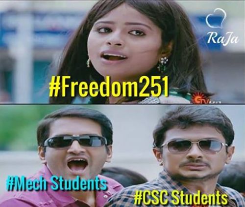 Freedom 251rs mobile memes