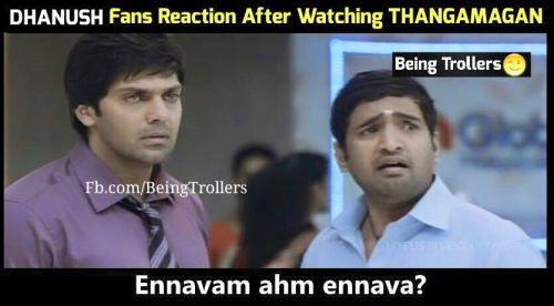 Dhanush fans reaction after watching thangamagan