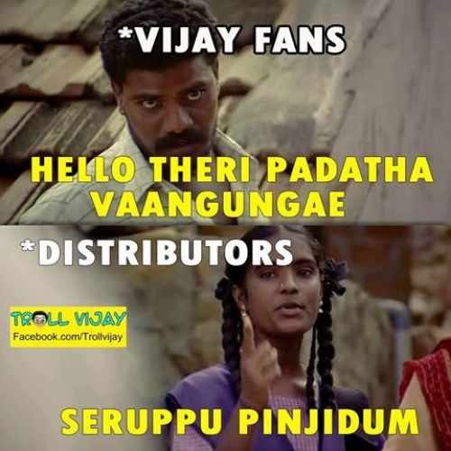 Vijay redcard memes