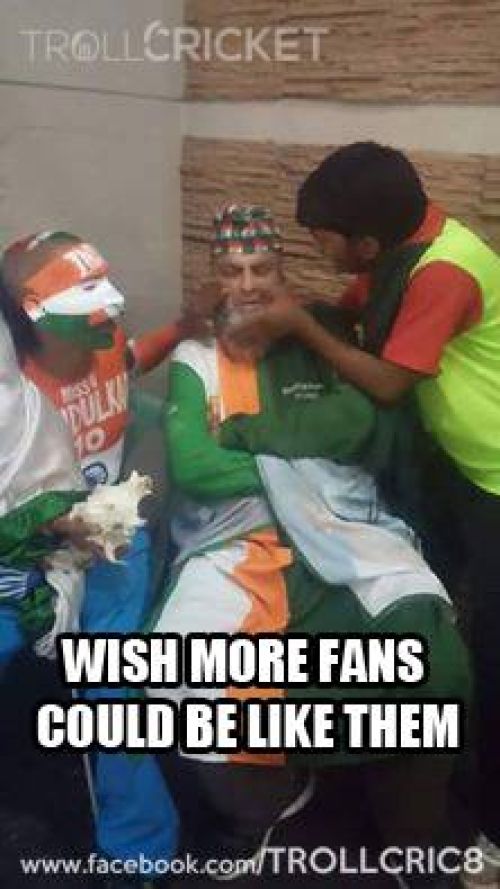 Pak and Indian fan memes