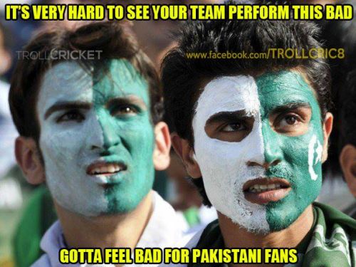 Pak fans trolls
