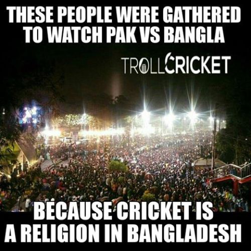 Pak vs Ban Cricket Fans