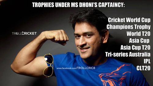 Dhoni captaincy memes
