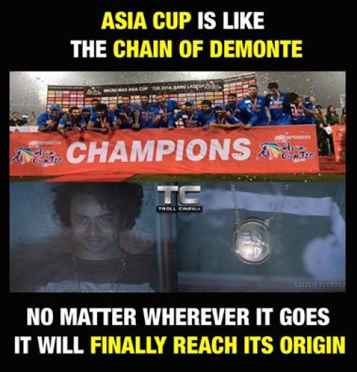 Asia cup 2016 Tamil trolls