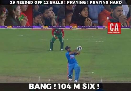 Dhoni sixers against bangladesh in asia cup 2016 memes and trolls