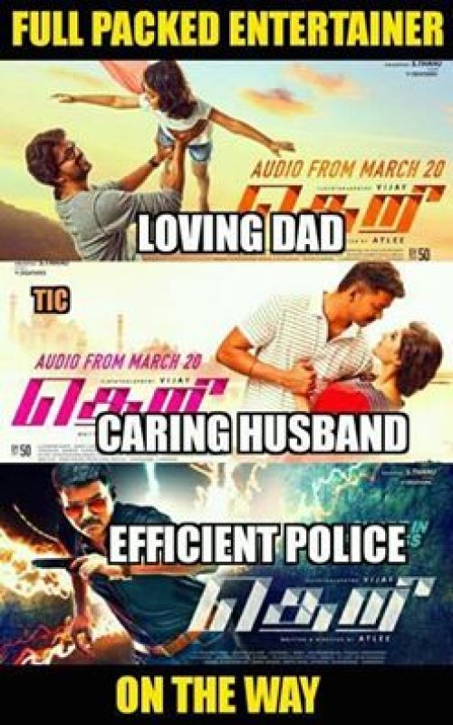 Theri movie new posters