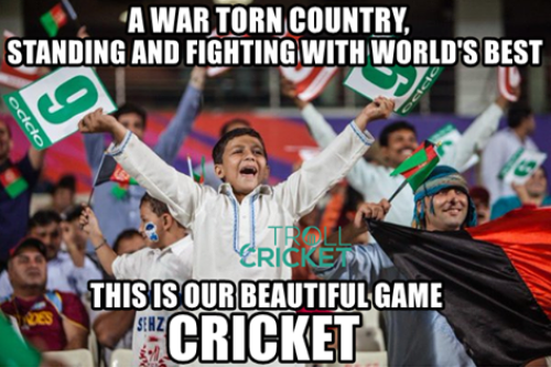 Afghanistan cricket support memes