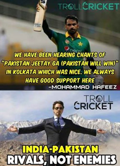 Worldcup cricket IndvsPak Memes and Trolls
