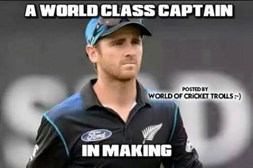 Williamson as great captain memes