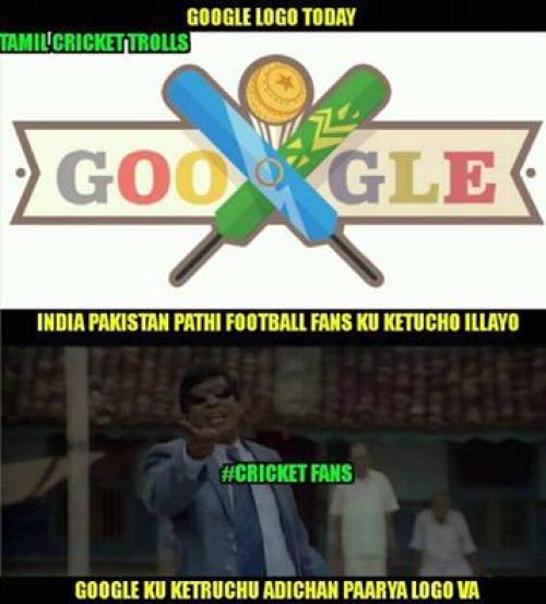 Google cricket doodles