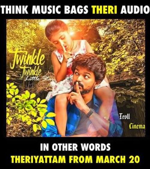 Theri new posters