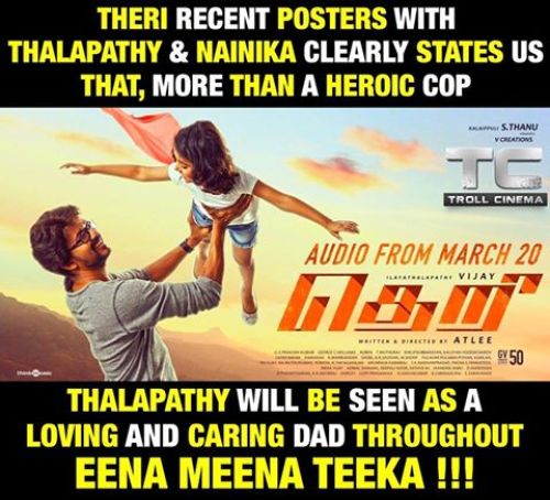 Theri new poster