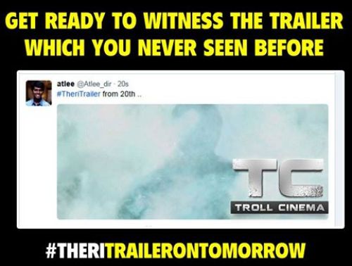 Theri motion poster memes