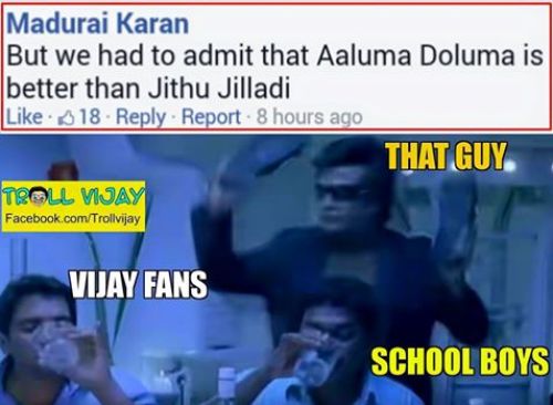 Vijay fans trolls