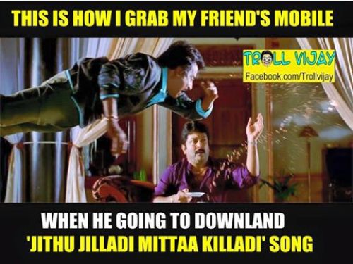 Theri comedy memes