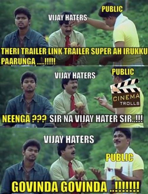 Theri trailer liked by haters too