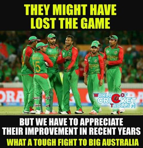 Troll AUstralia vs Bangladesh