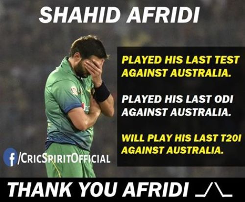 Afridi retirement T20 trolls and memes