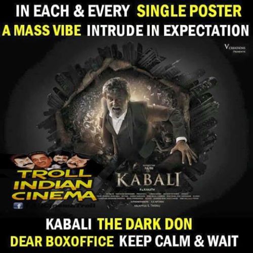 Kabali poster memes
