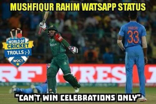 Bangladeshi worldcup celebration trolls and memes