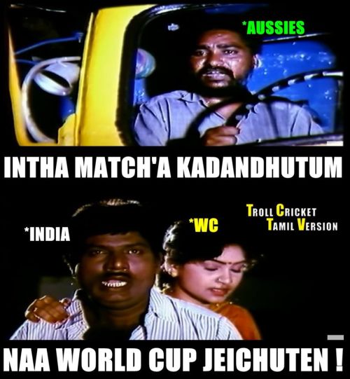 India vs Aus Tamil Trolls