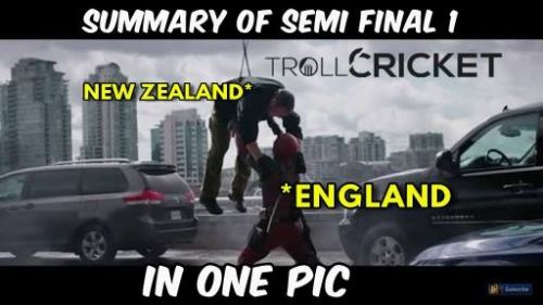 Eng vs NZ WT20 Semifinal trolls and memes