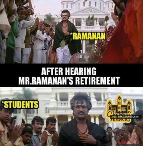 Ramanan retirement memes and trolls