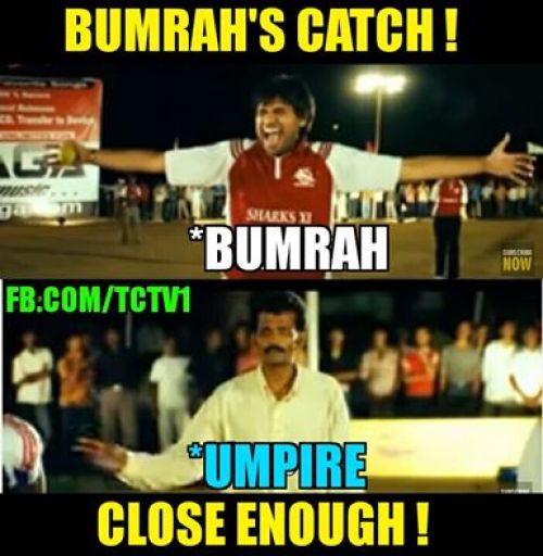 Bumrah fielding tamil trolls