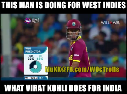 Westindies winning T20 Memes