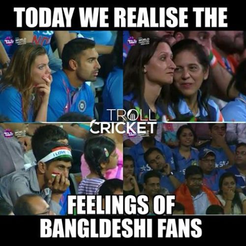 Indian fans trolls