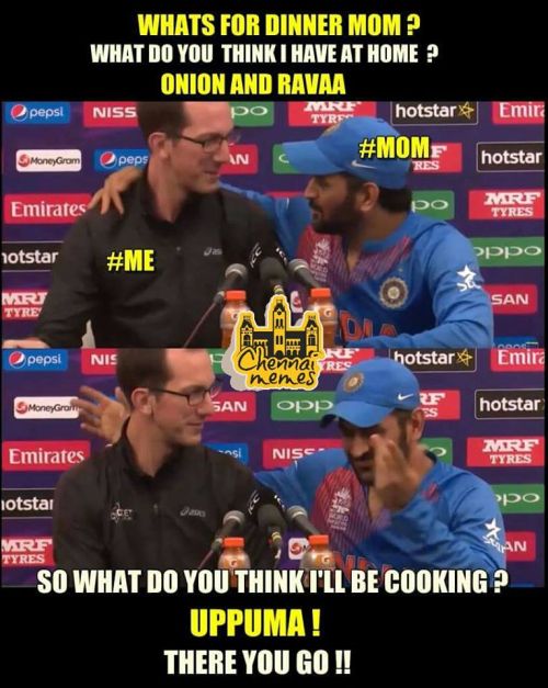 Dhoni and reporter funny tamil trolls