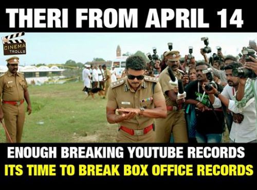 Theri releasing on April 14