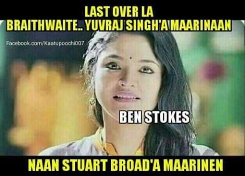 WI Won WC T20 Tamil Memes