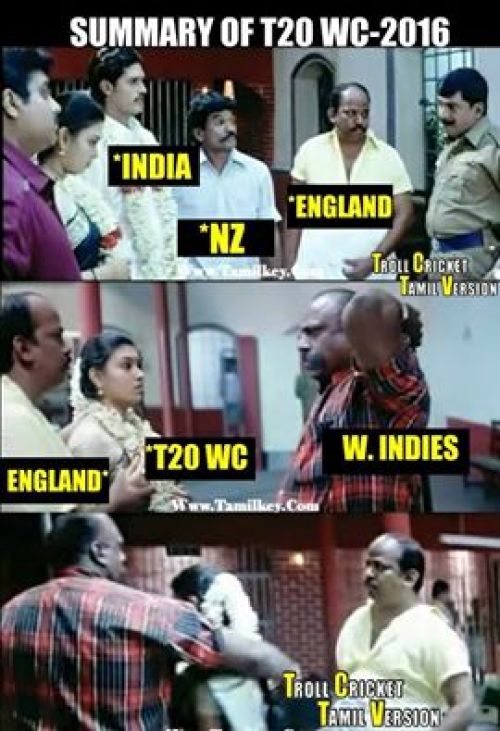 Westindies won 2016 worldcup memes in tamil