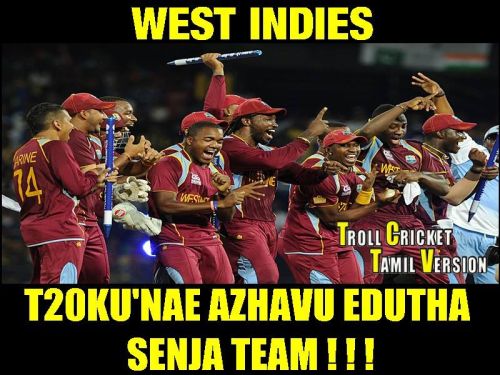 Tamil cricket trolls