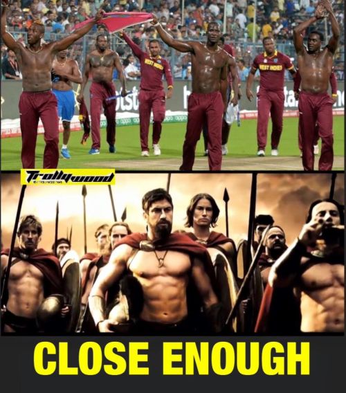 Westindies player shirtless celebration photos