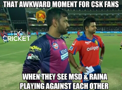 Gujarat vs Pune IPL Memes