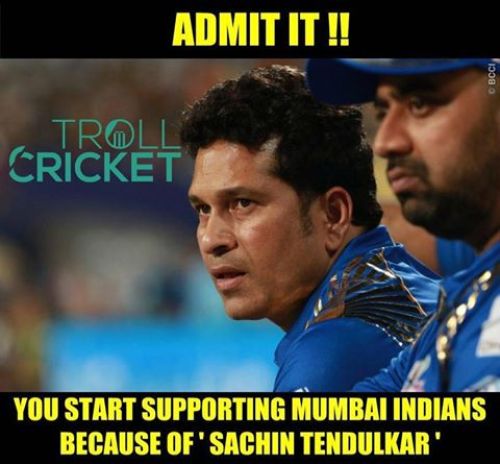 Mumbai Indians Sachin Memes