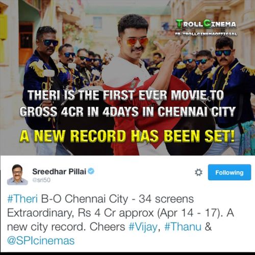 Theri overseas box office collections memes