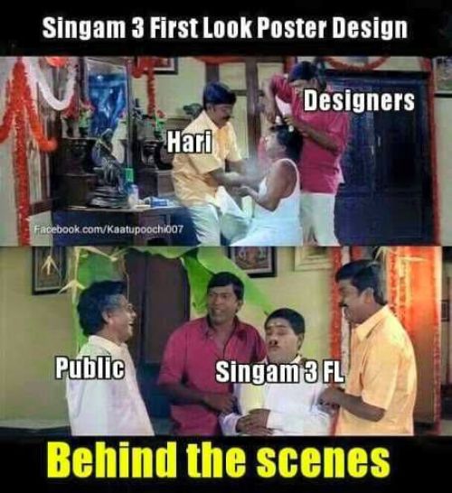 Singam Tamil FB memes