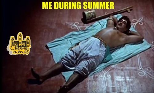 Chennai hot climate memes