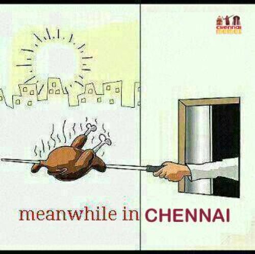 Chennai heat memes