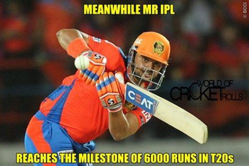 Raina IPL records memes