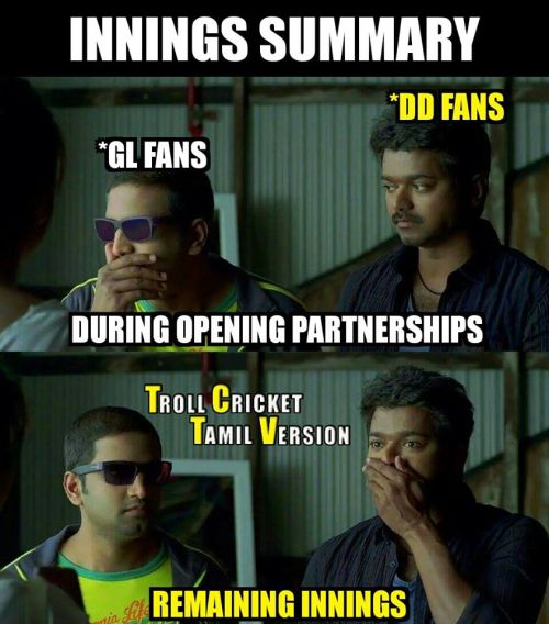 DD vs GL IPL Tamil memes