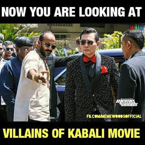 Kabali villains memes